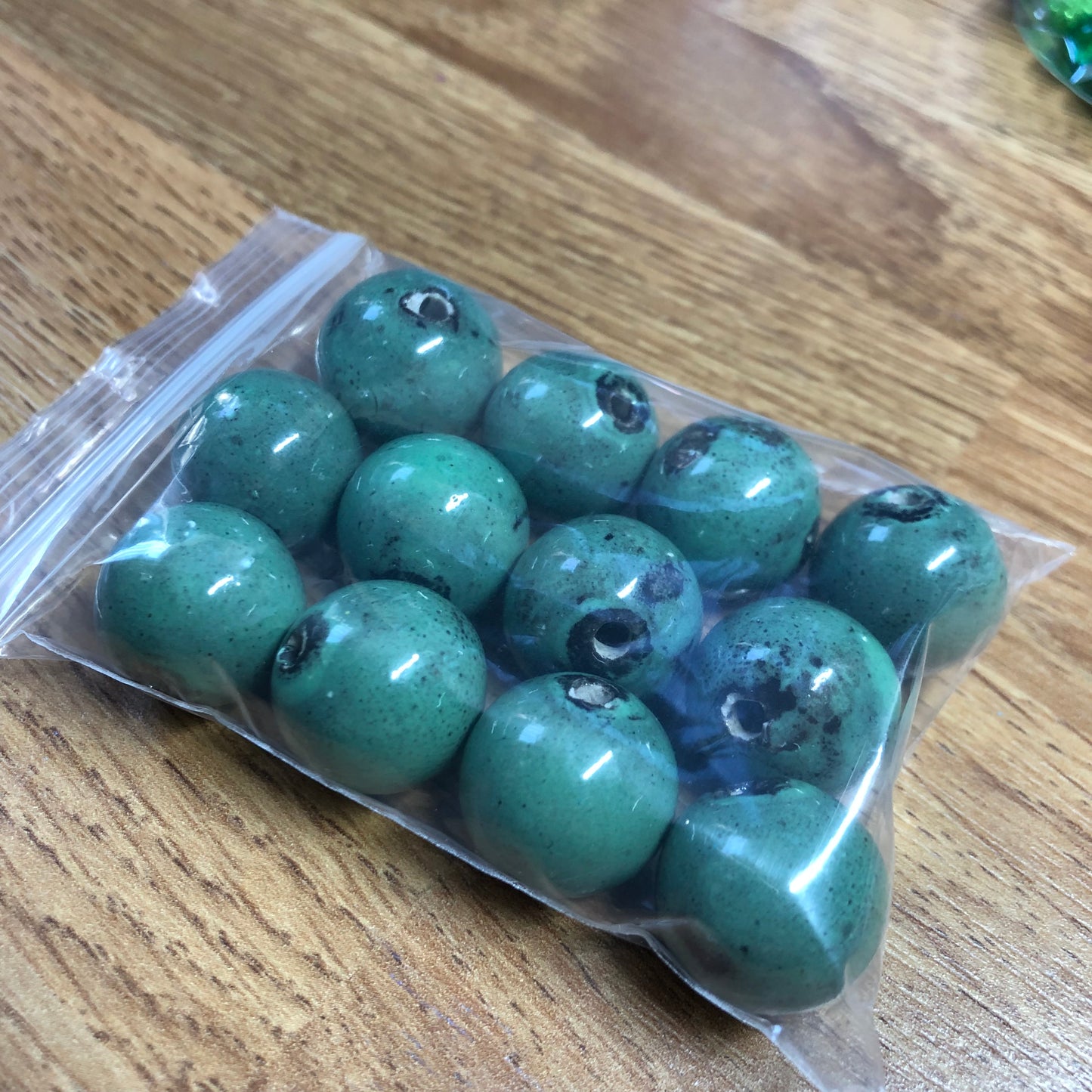 Green bead and charm bundle pack 03