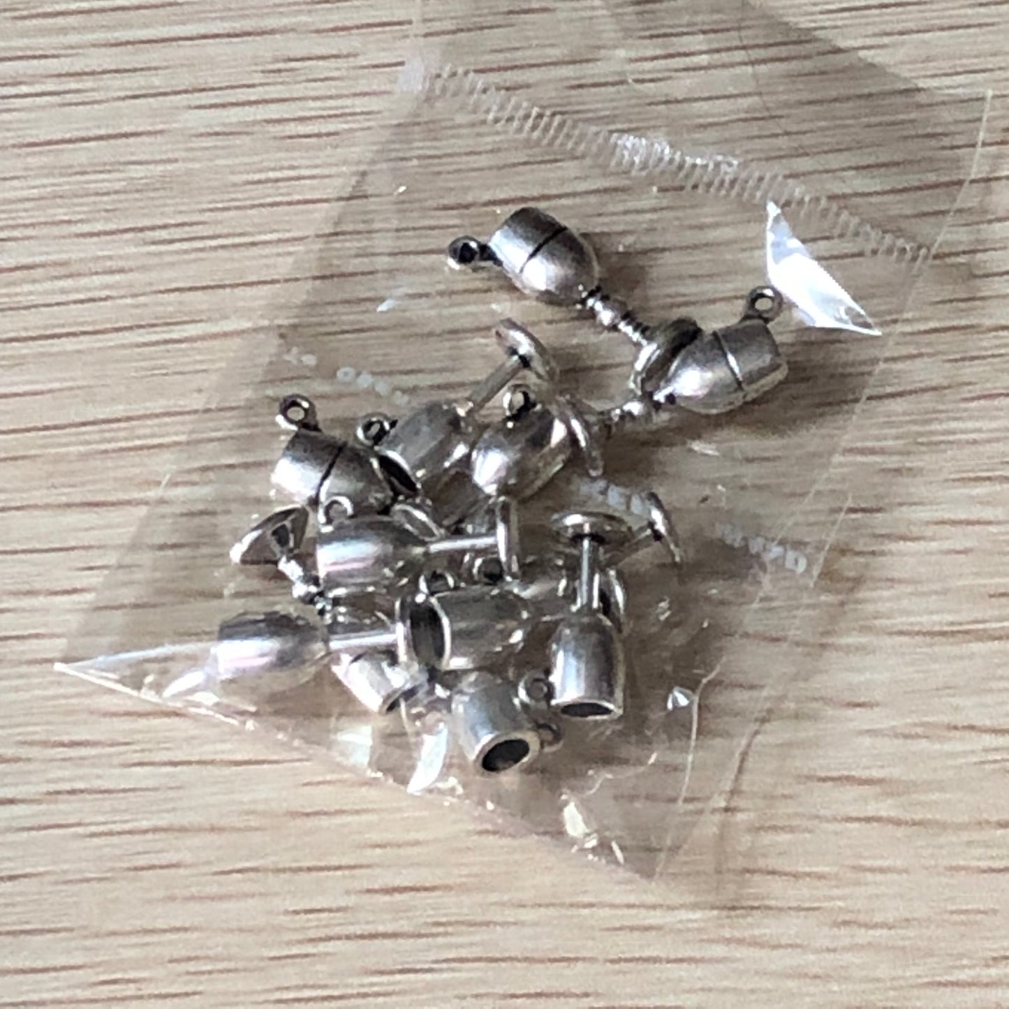 Bead and charm jewellery making bundle 11 with dolphins and goblets