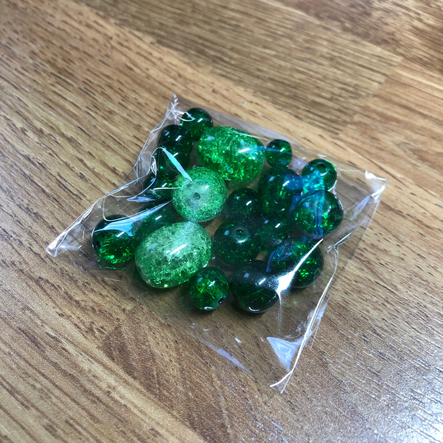 Green bead and charm bundle pack 03