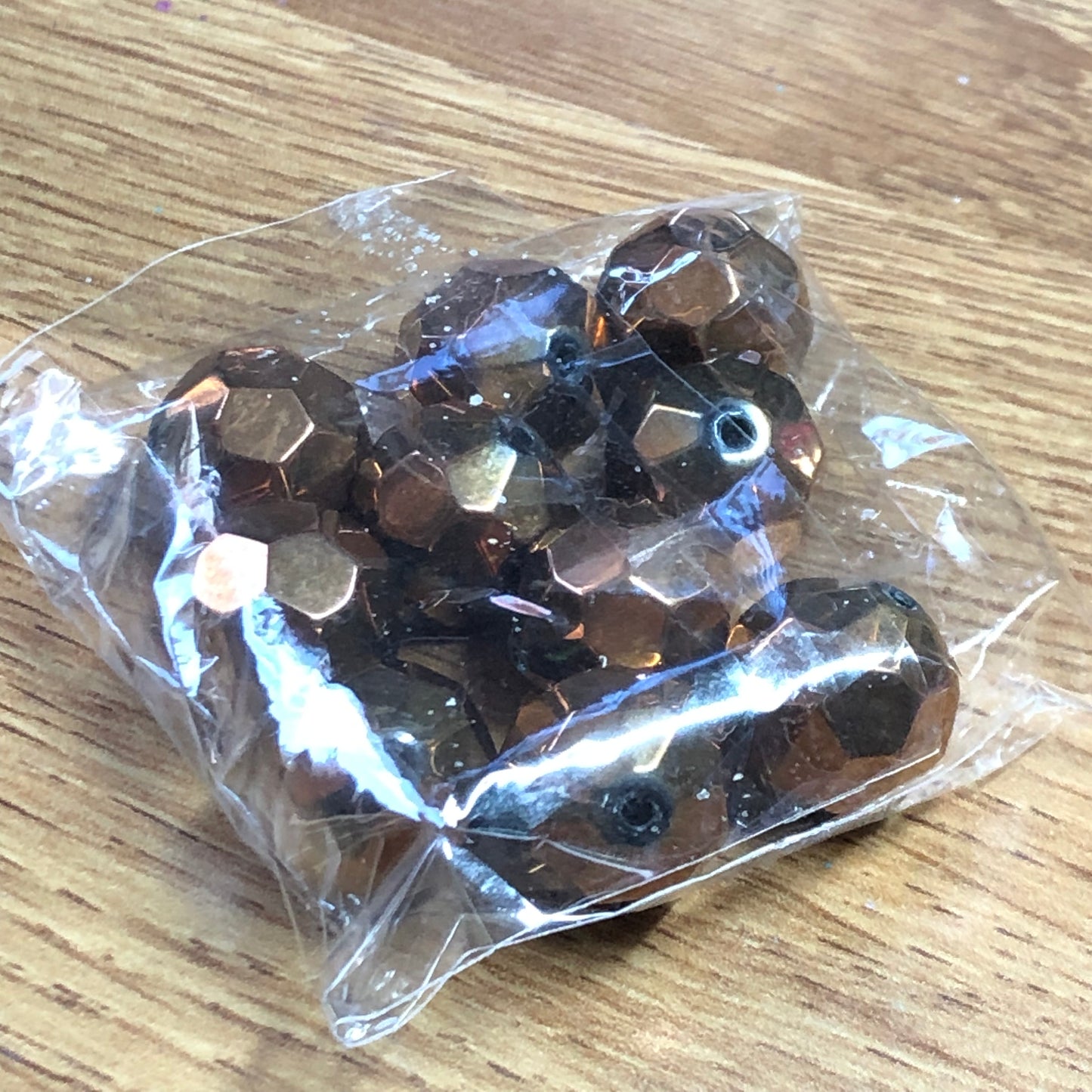 Brown bead and charm bundle pack 01