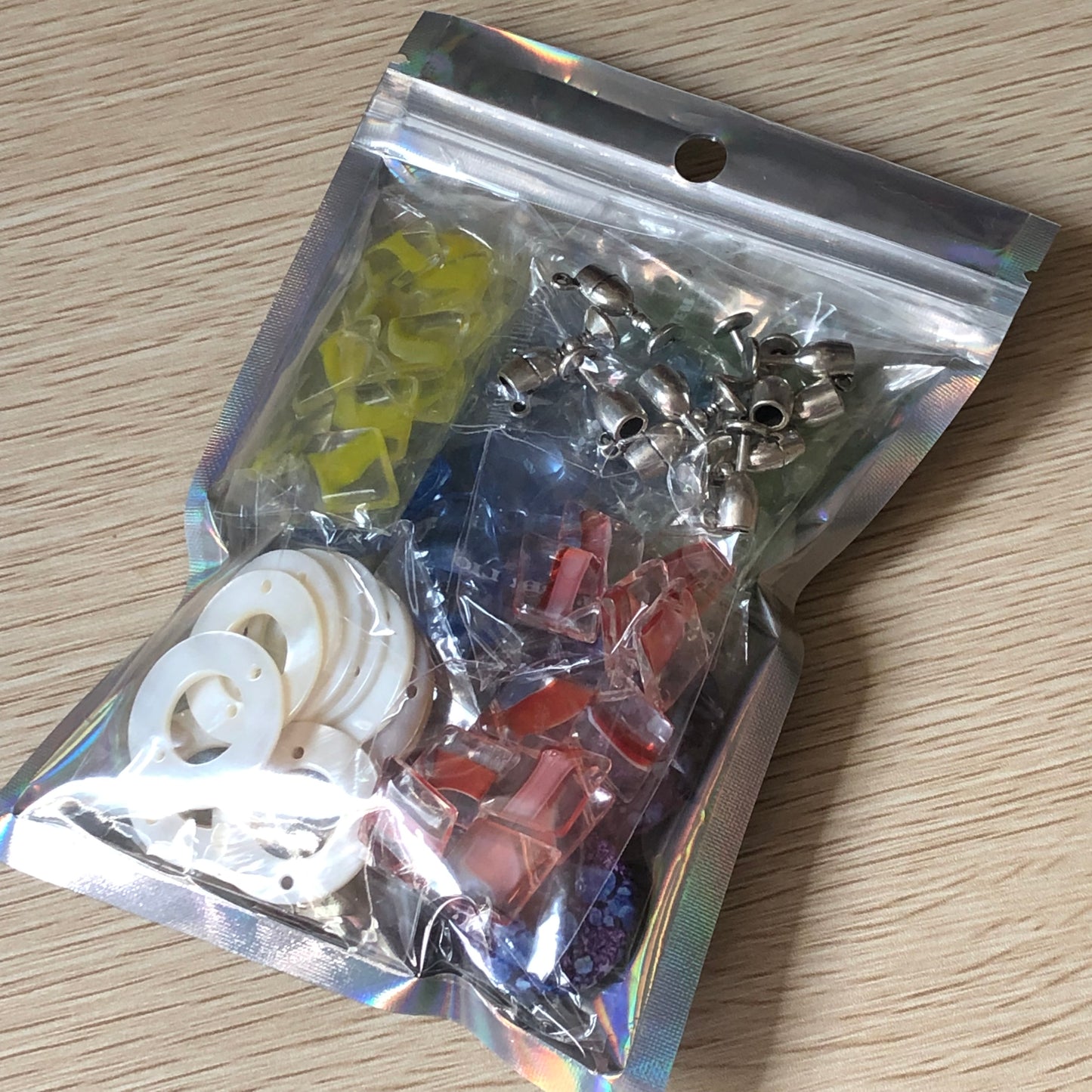 Bead and charm jewellery making bundle 11 with dolphins and goblets