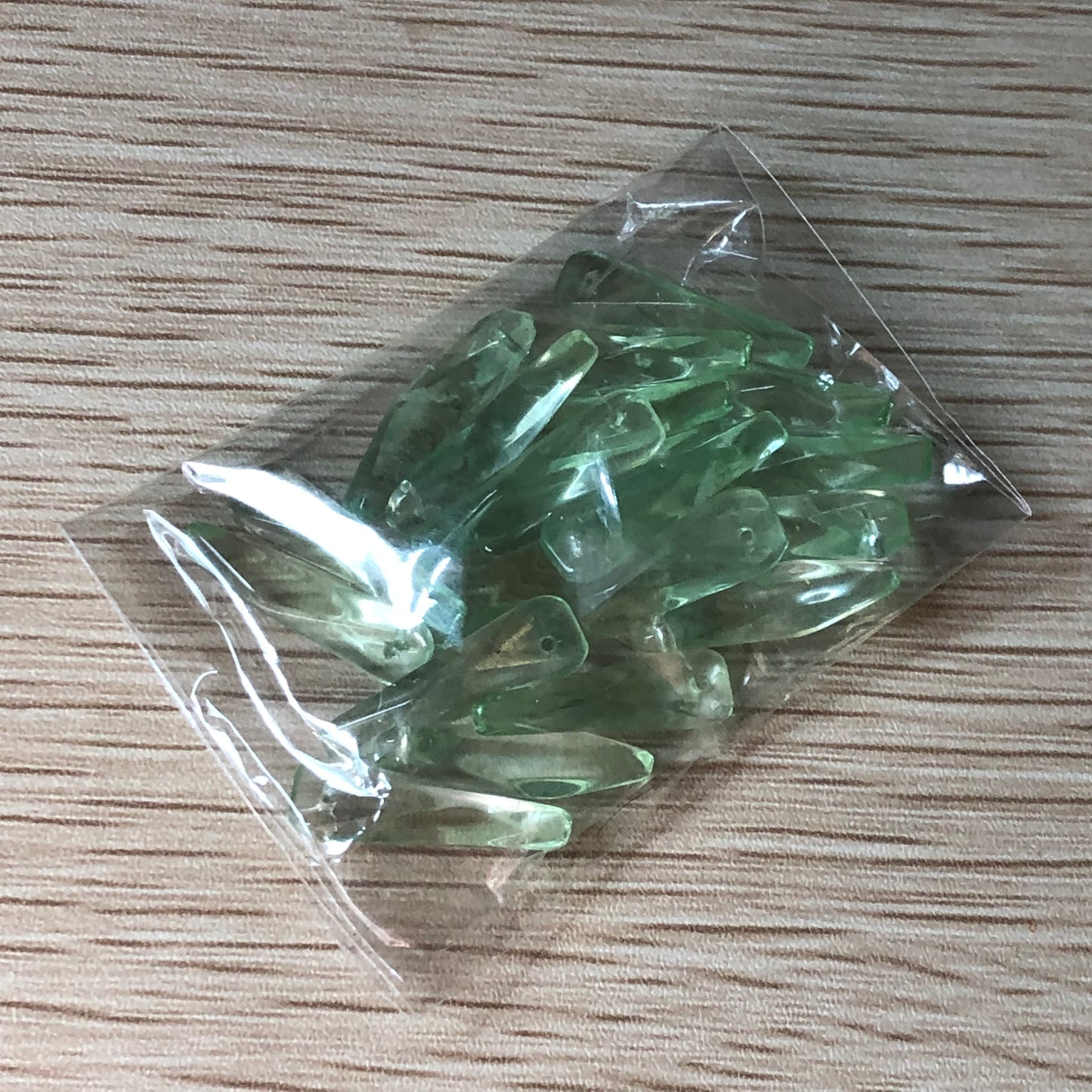 Bead and charm jewellery making bundle 10 with stripes and leaves