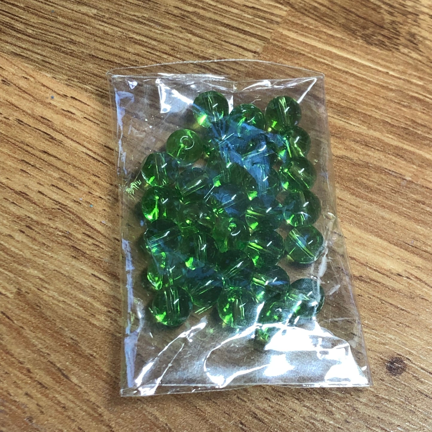 Green Yellow bead and charm bundle pack 04