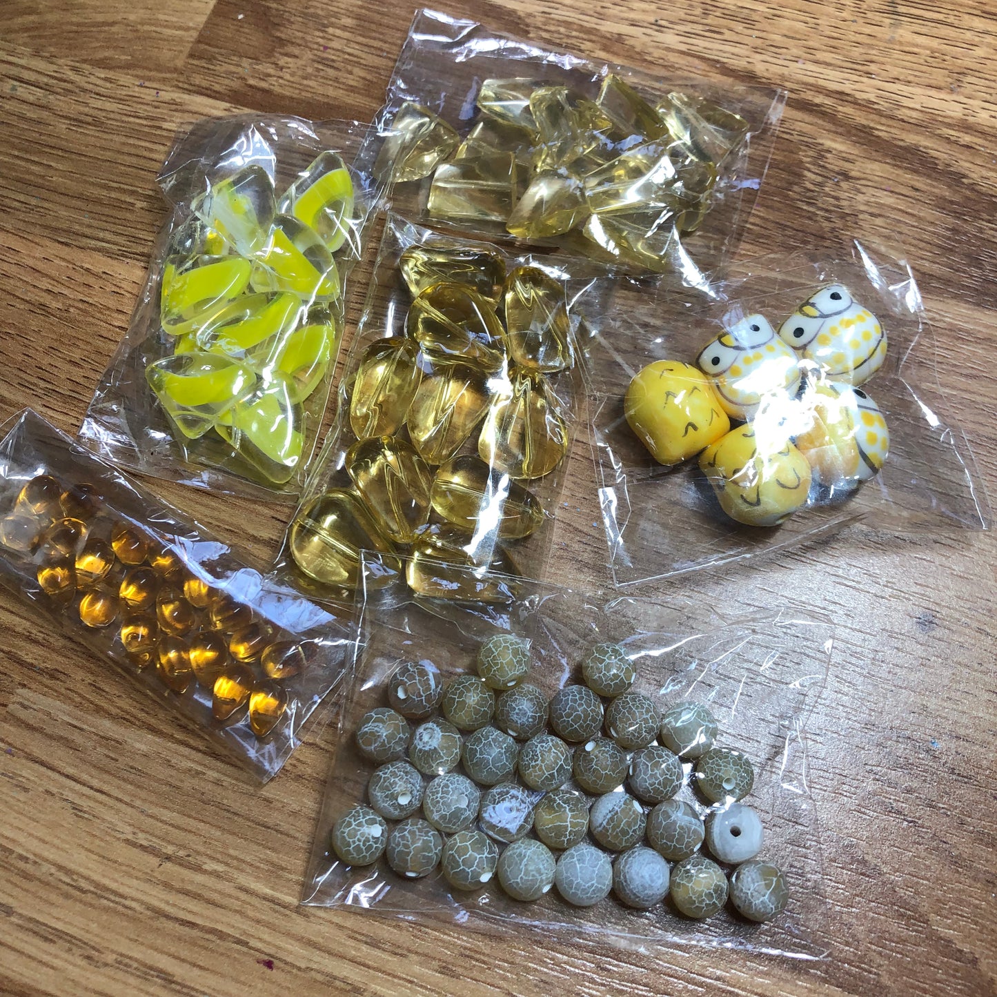 Yellow bead bundle pack 01