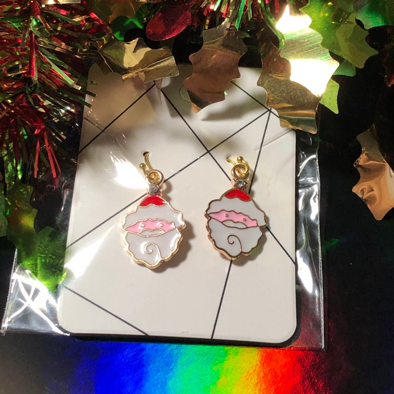 Dancer - Three pairs Christmas earrings Santa Boots Snowman