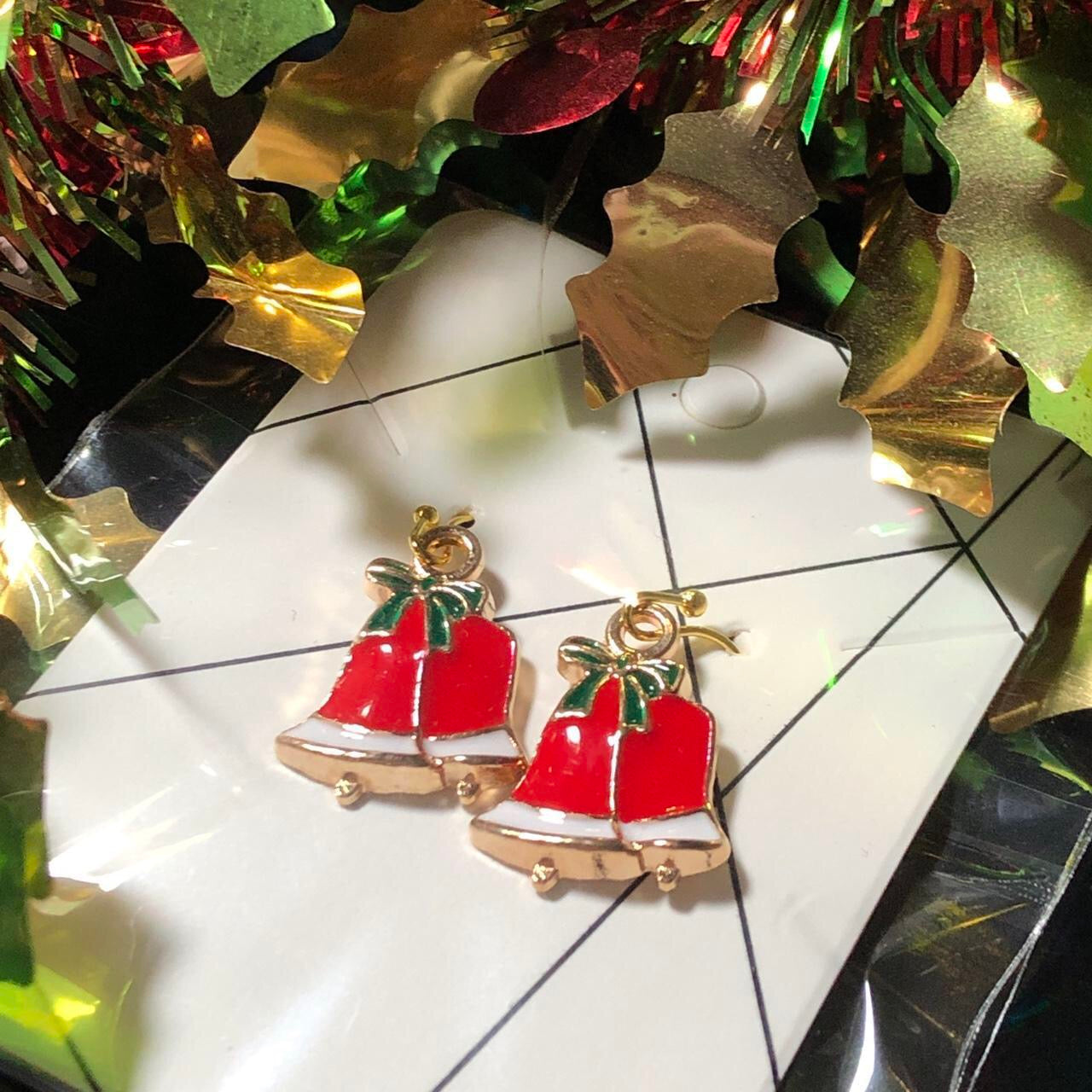 Prancer - Three pairs Christmas earrings Mittens, Reindeer and Hats