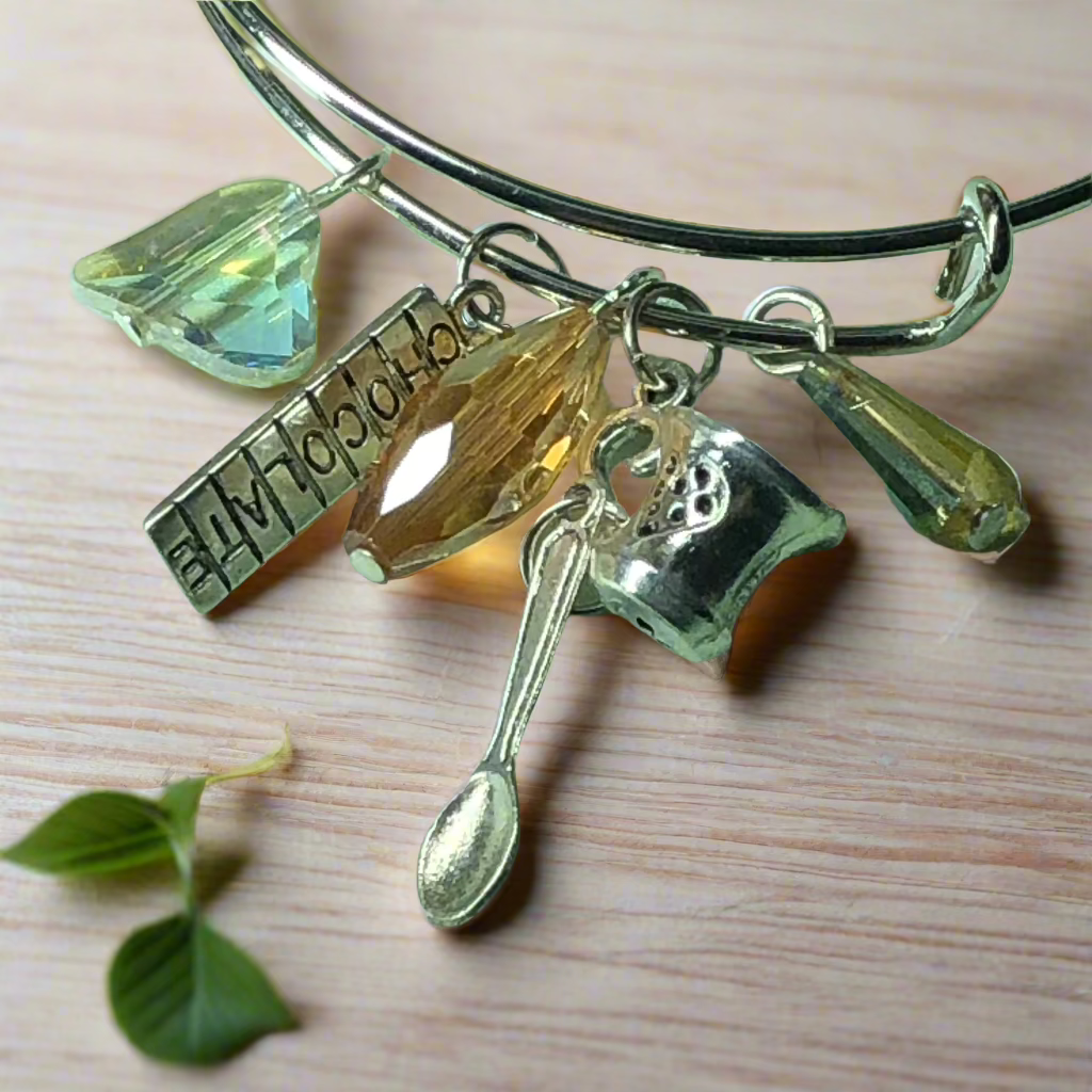 Hot Chocolate lover expandable bangle