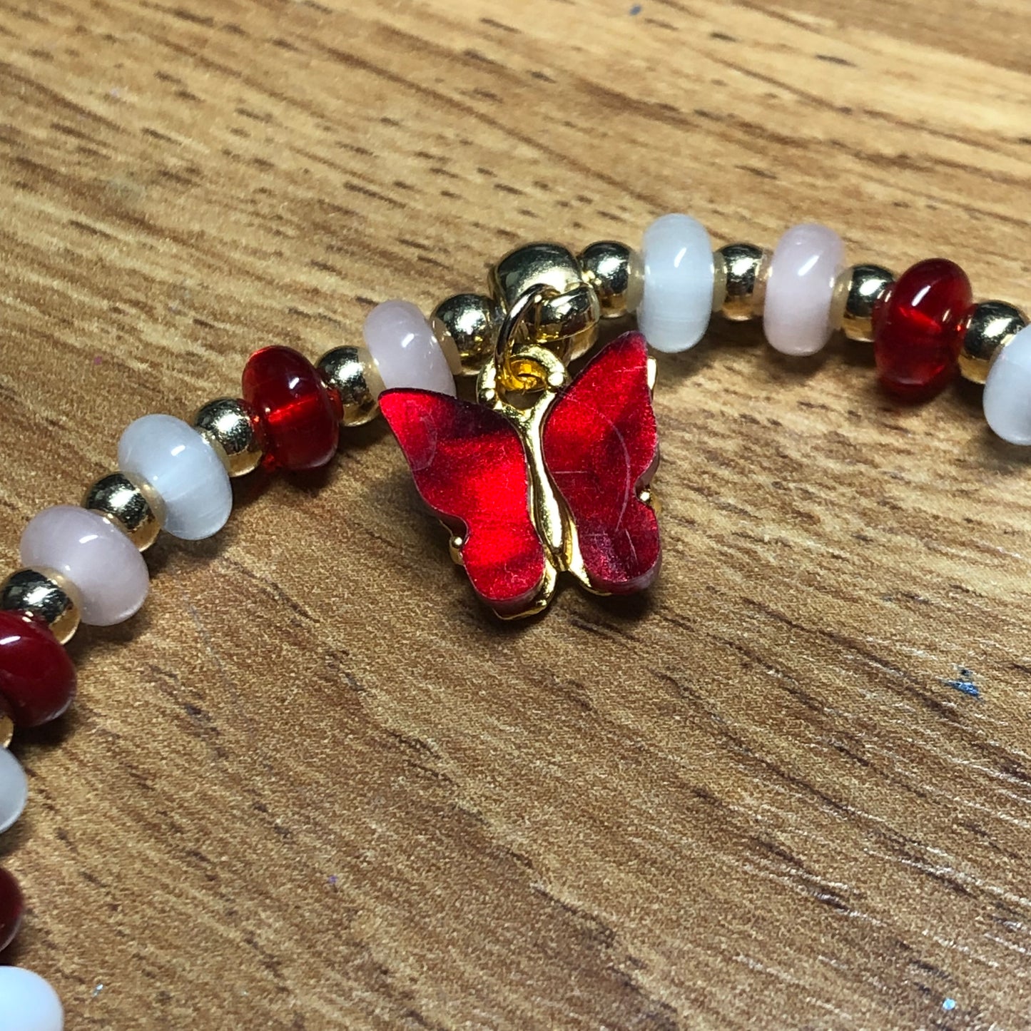 Vampira - Butterfly elasticated bracelet