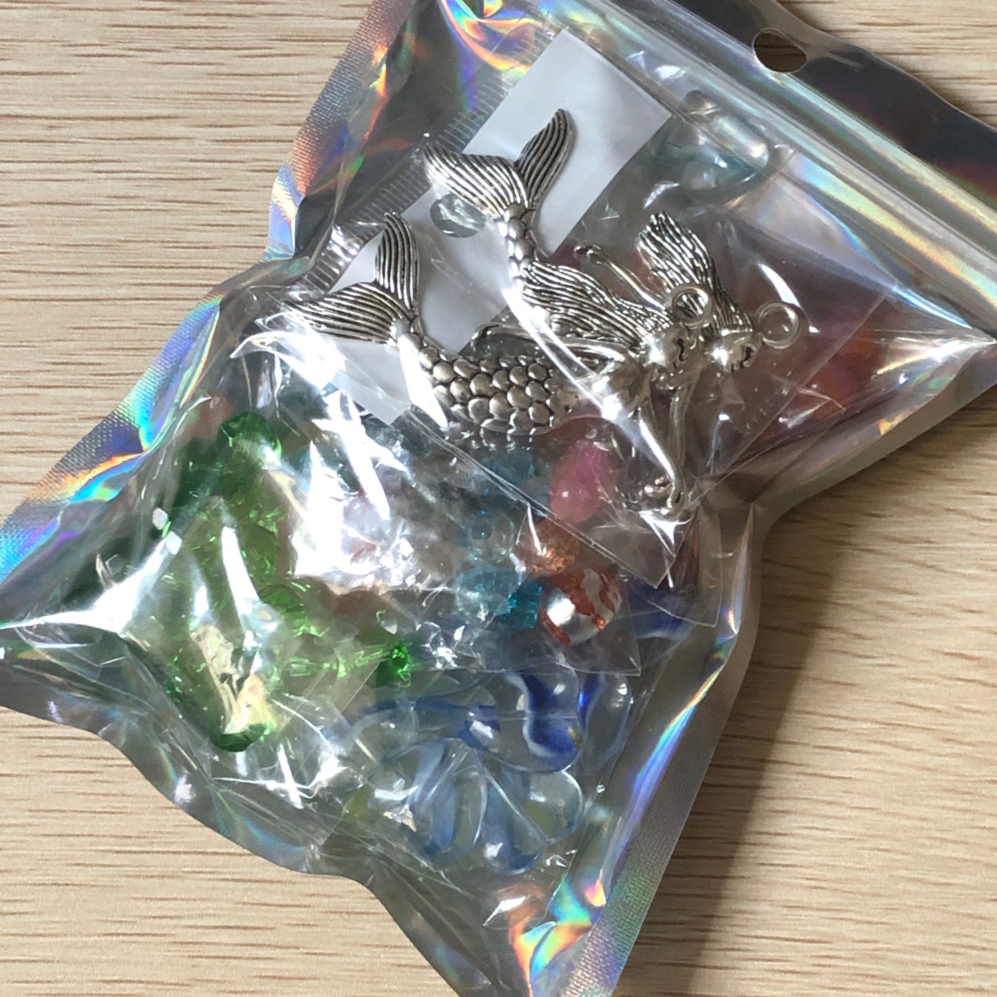 Bead and charm jewellery making bundle 12 with mermaids