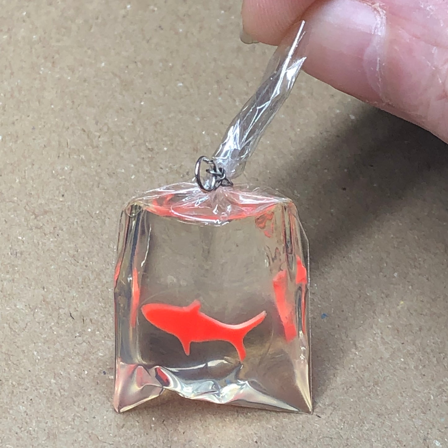 Goldfish bag pendant charmst