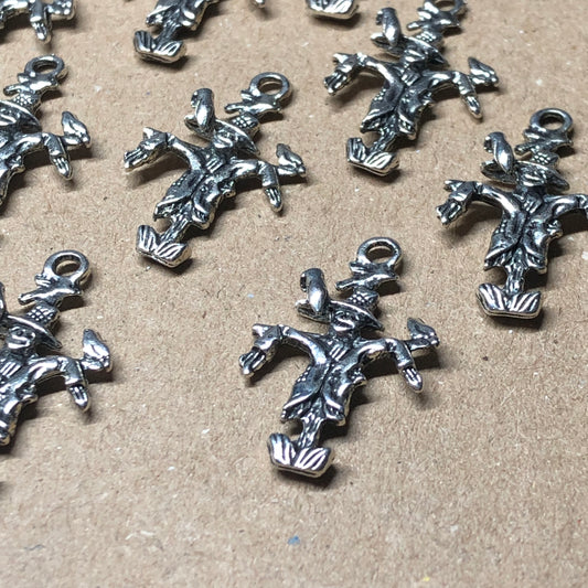 Ten scarecrow charms