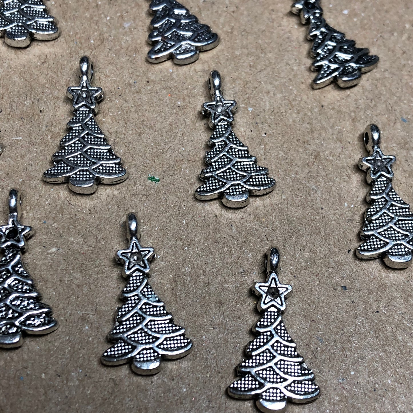 Twelve Christmas tree charms