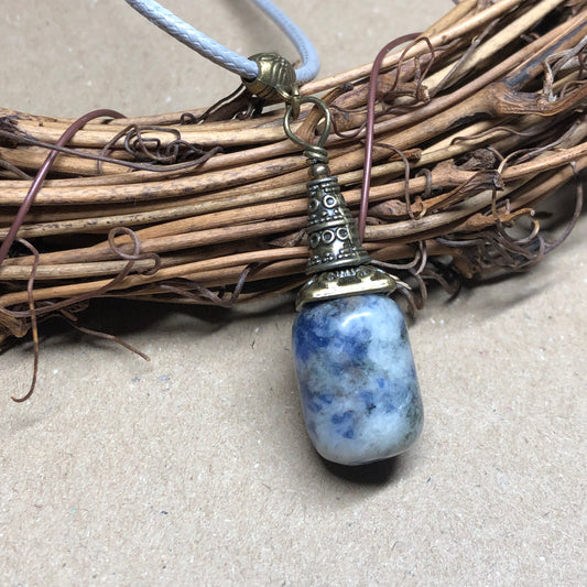 Sodalite handmade necklace gift set