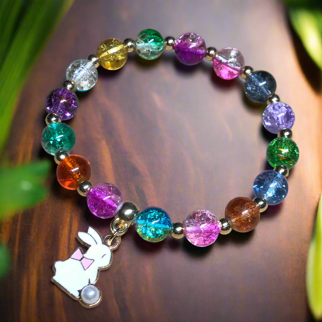 Love Bunny elasticated bracelet