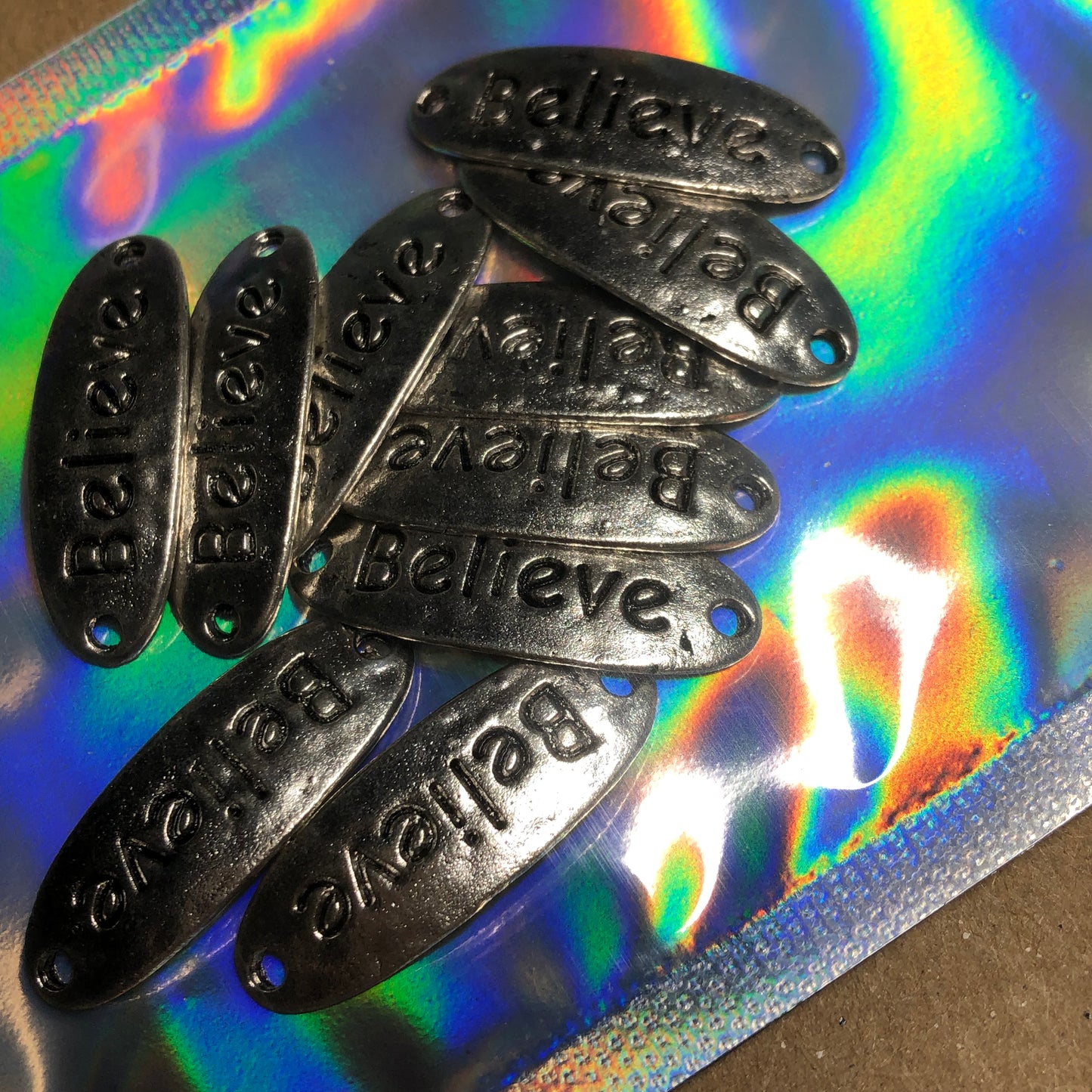 Ten Believe connector charms