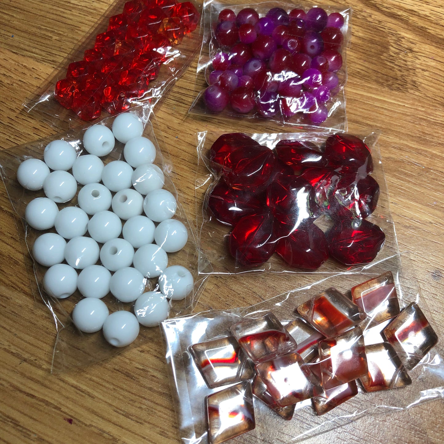 Red bead bundle pack 01