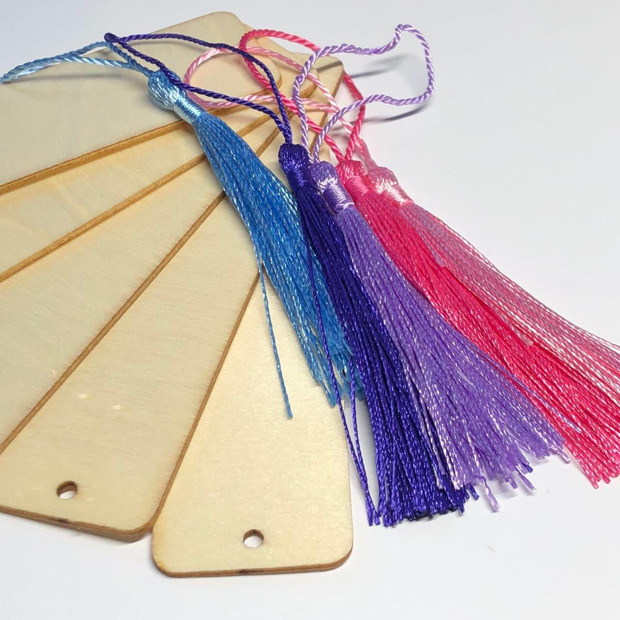 Spring coloured wooden bookmark kit