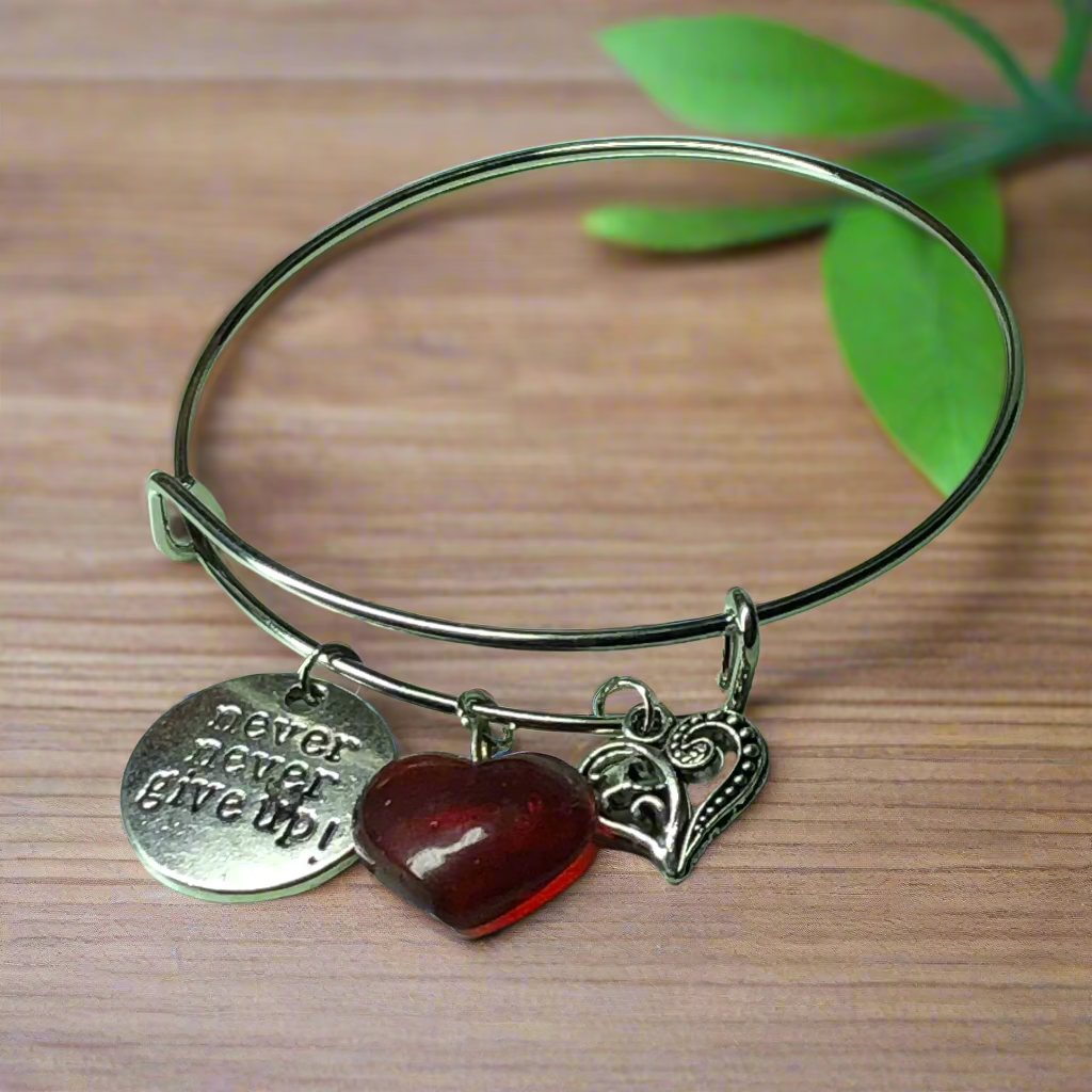 Customisable Strength expandable bangle