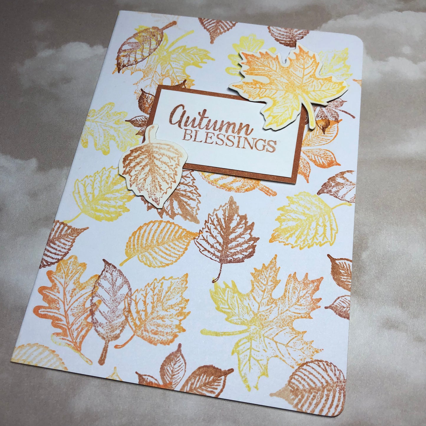 Autumn Blessings greeting card