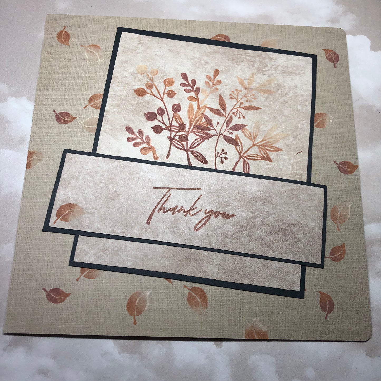 Thank You Card greeting card