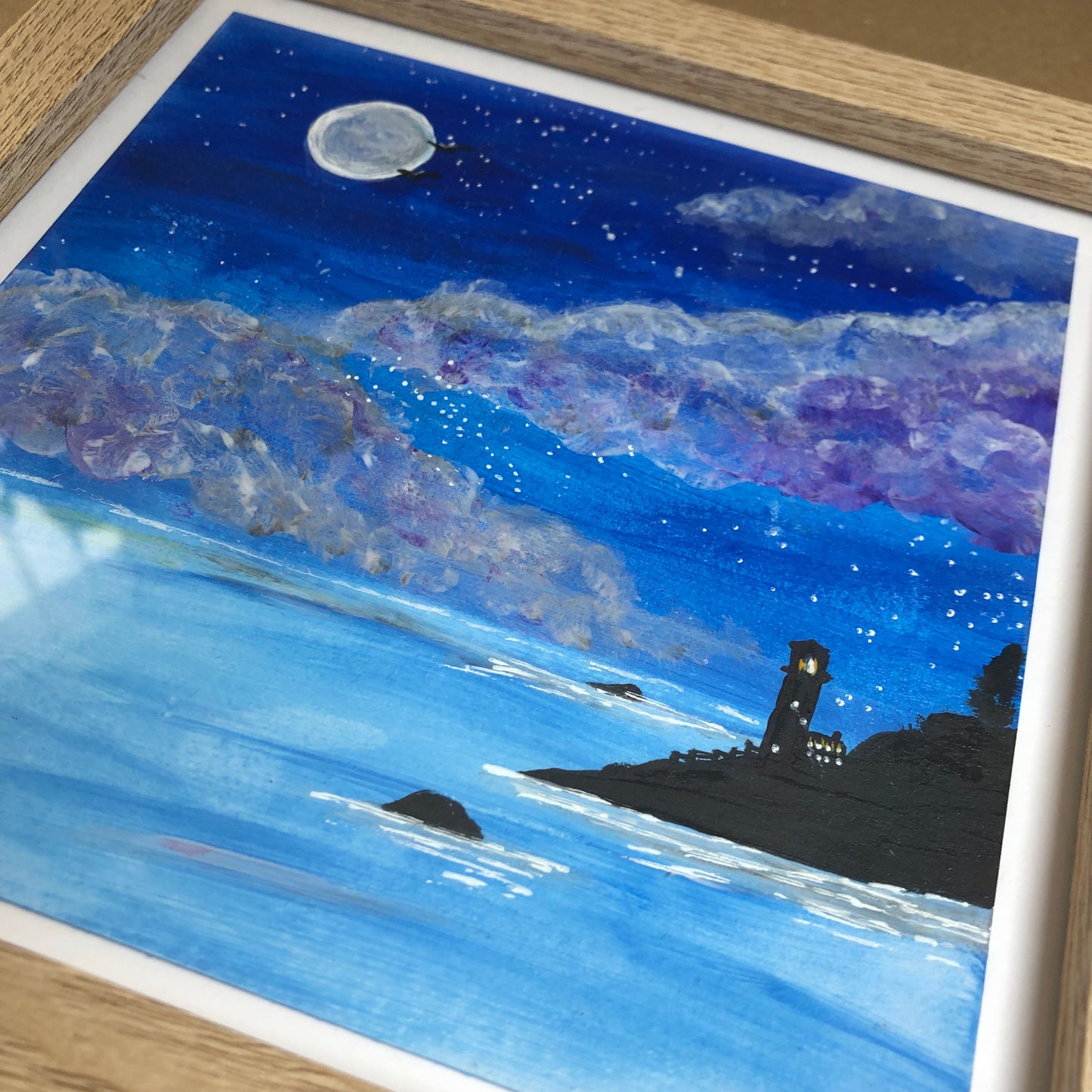 Lighthouse framed art